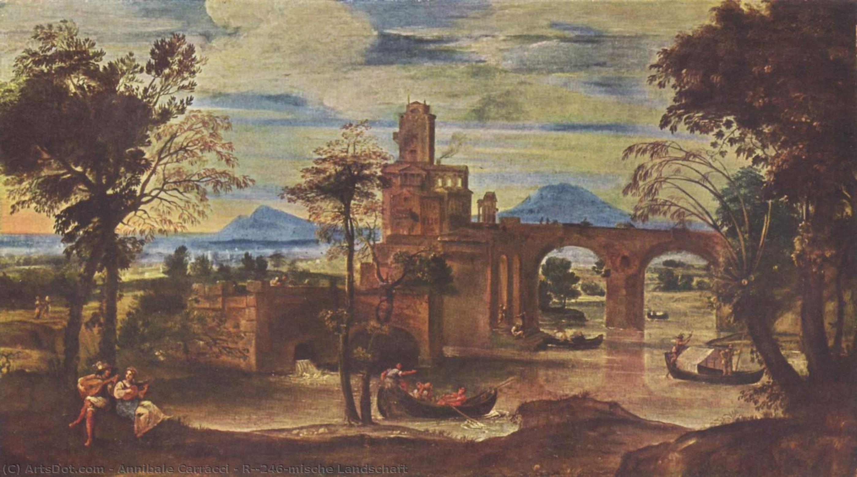 Römische Landschaft — Annibale Carracci