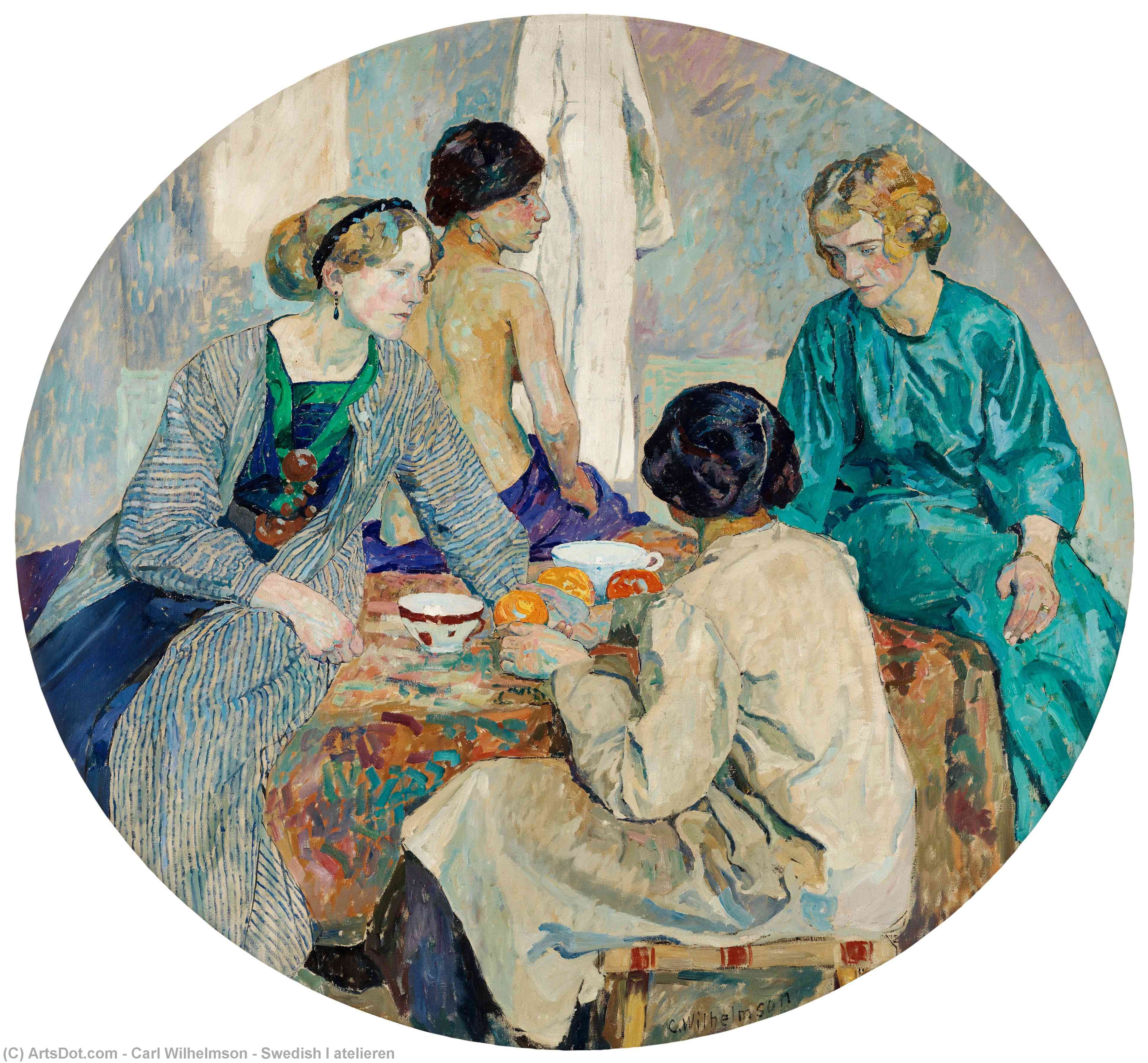 Swedish I Atelieren — Carl Wilhelmson