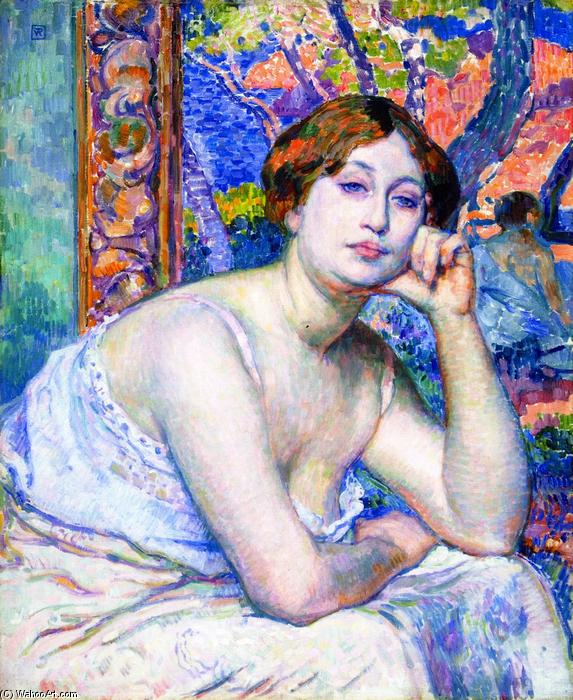 The Model (also Known As Le Modèle) — Theo Van Rysselberghe