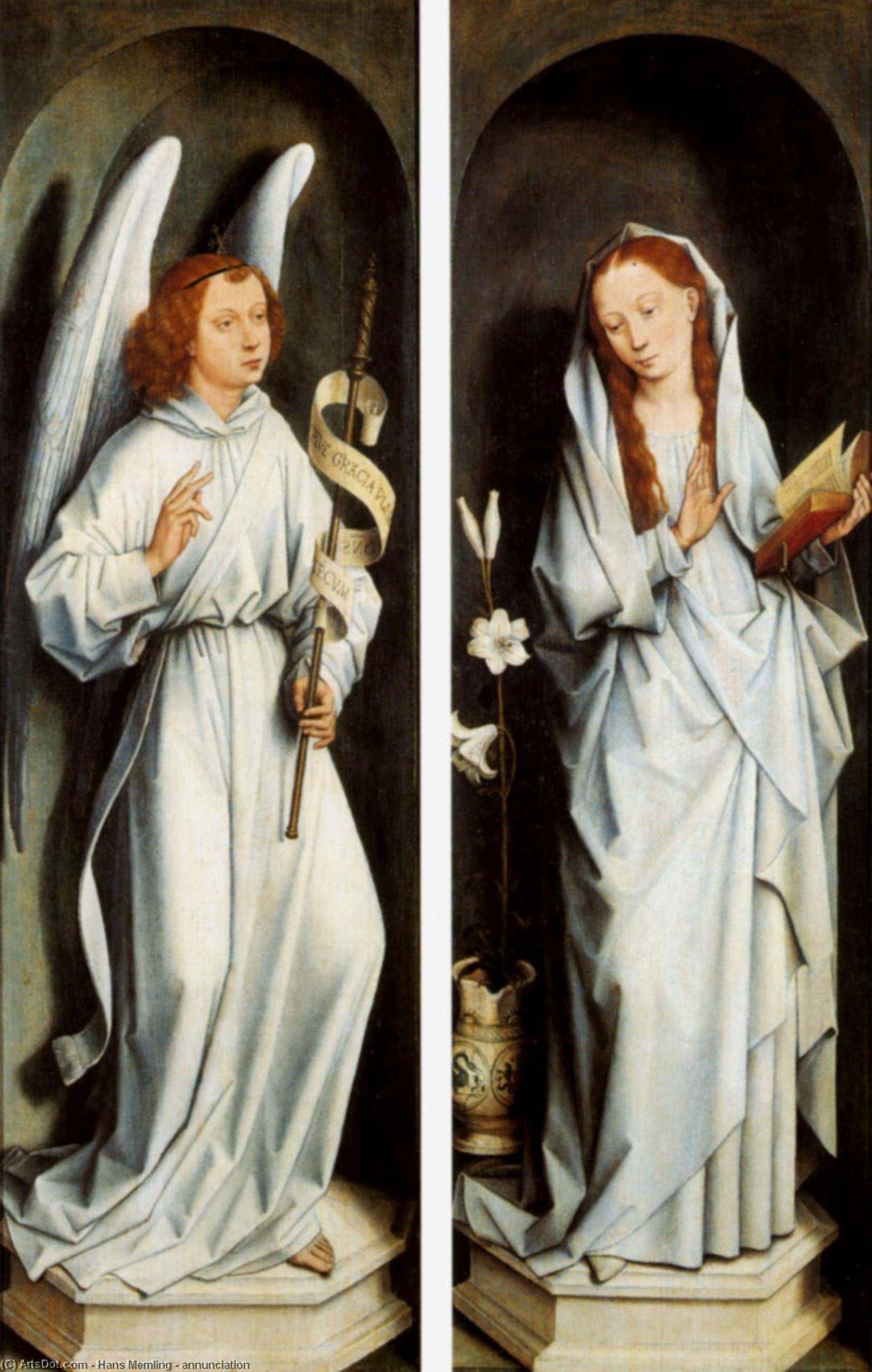 Annunciation — Memling, Hans