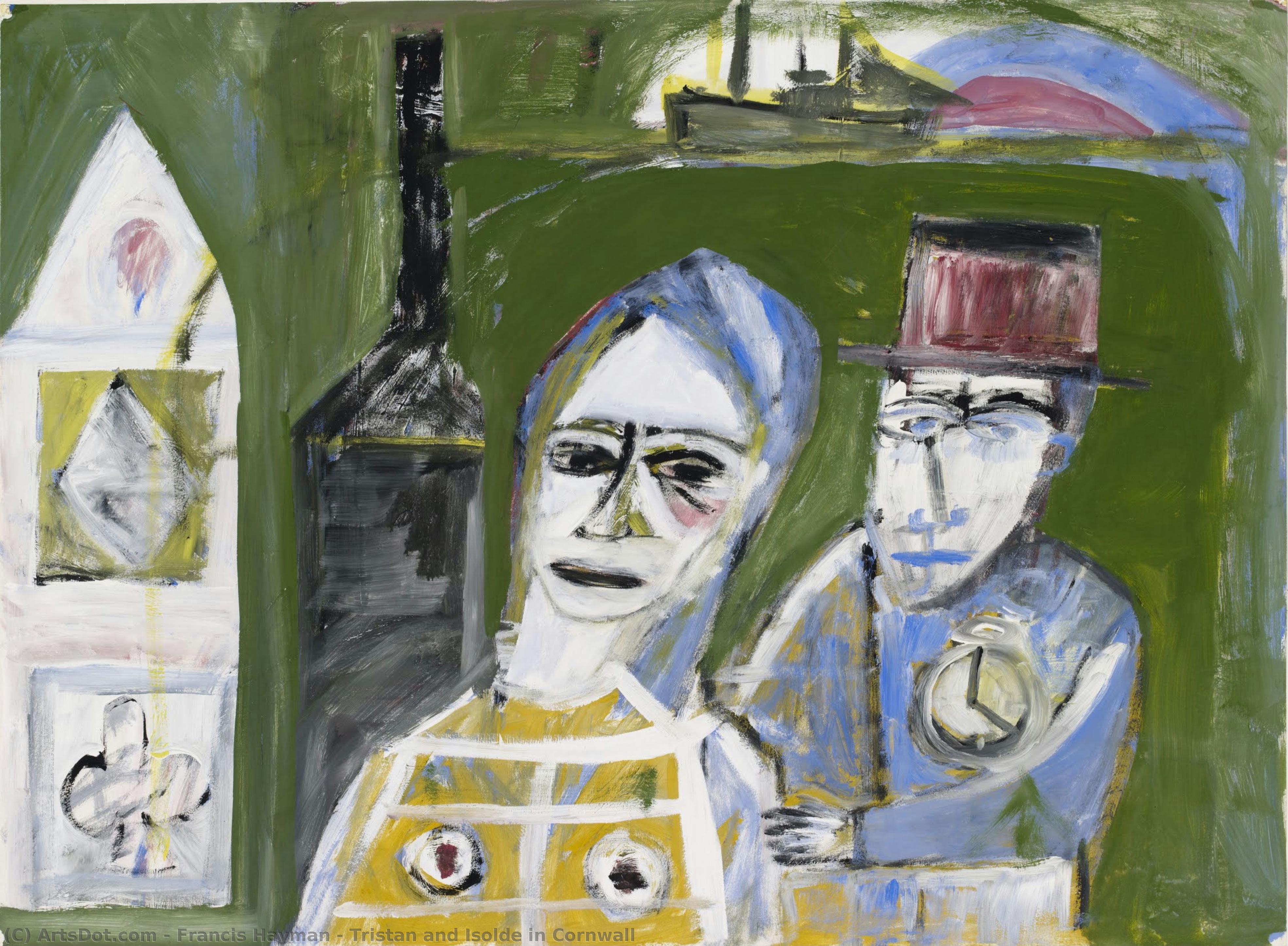 Tristan And Isolde In Cornwall — Francis Hayman