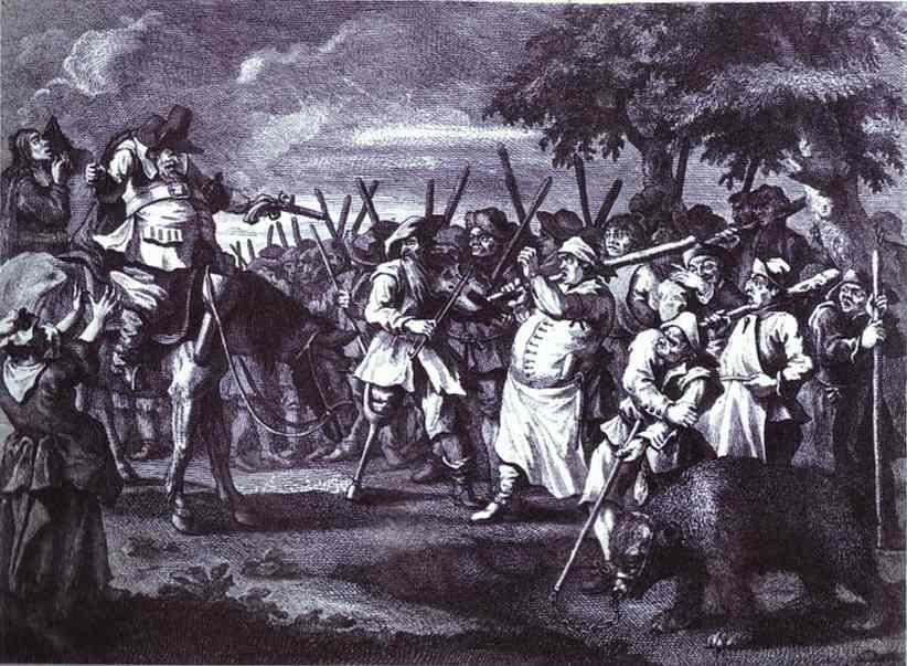 Hudibras' First Adventure, From 'hudibras' By Samuel Butler — William Hogarth