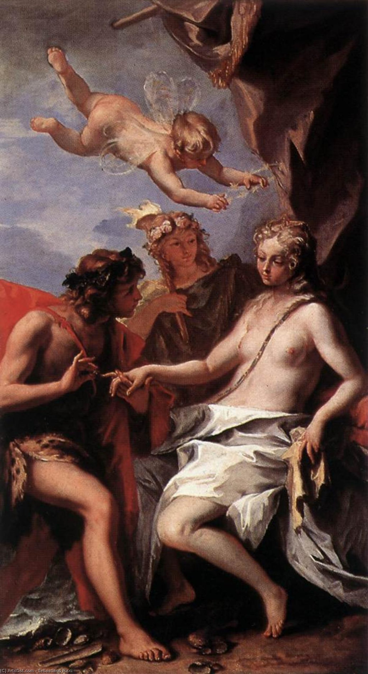 Bacchus And Ariadne — Sebastiano Ricci