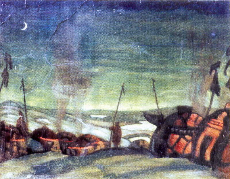 Polovtsian Camp — Nicholas Roerich