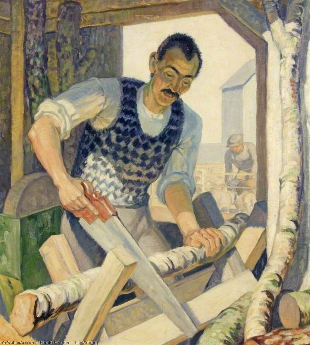 Log Cutting — Harold Dearden