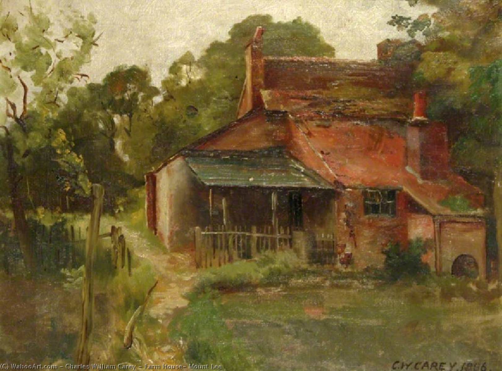 Farm House, Mount Lee — Charles William Carey
