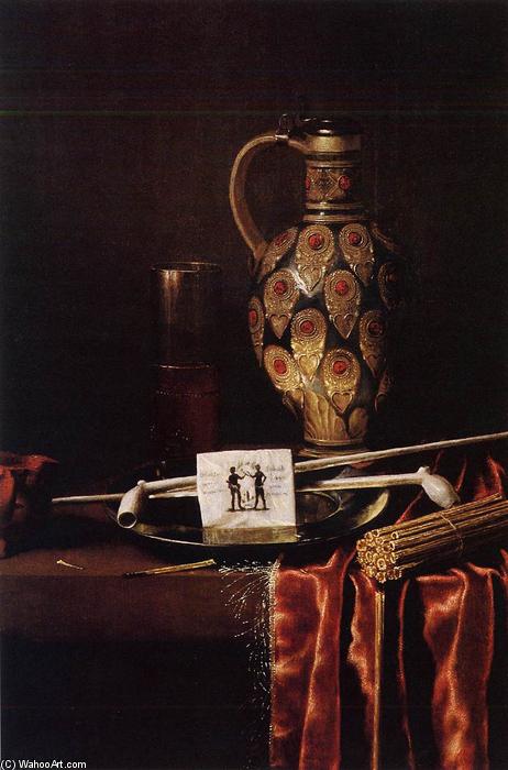 Smoker Still-life — Hubert Van Ravesteyn