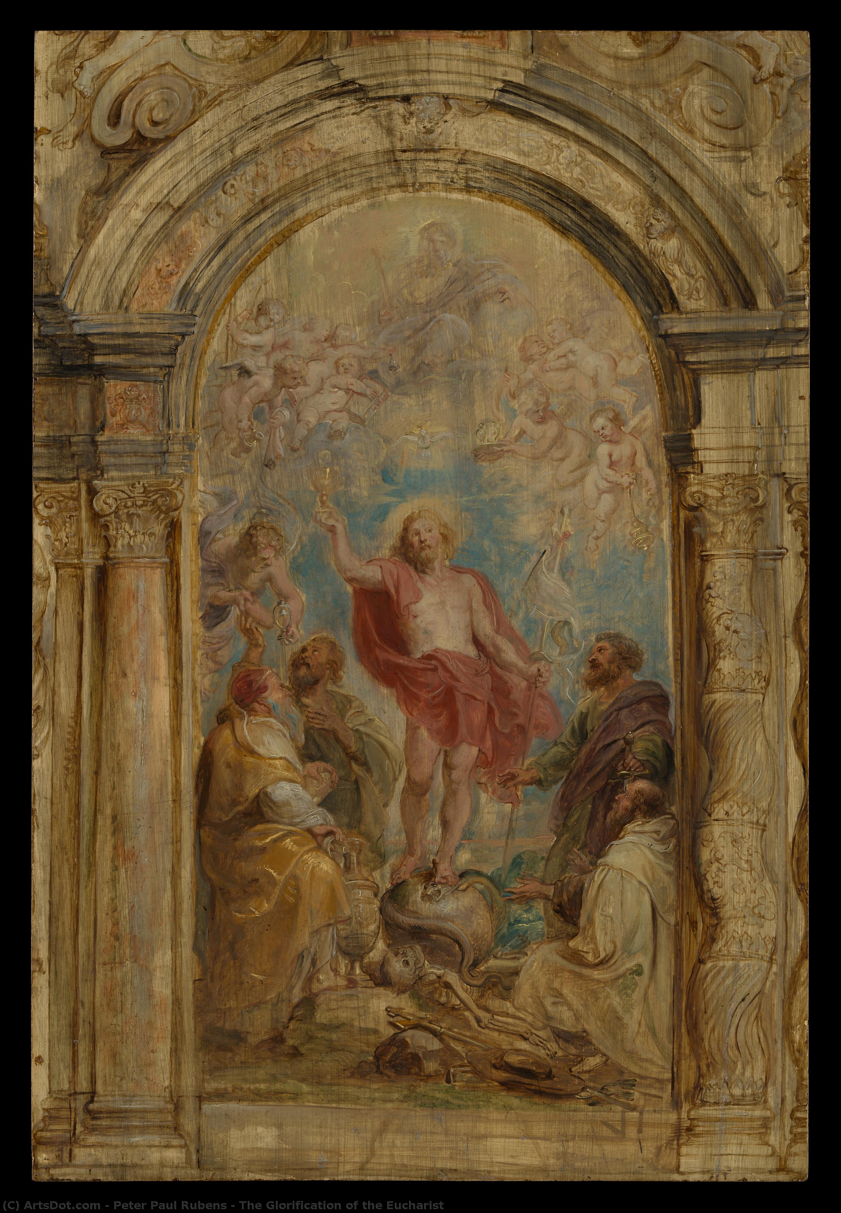 The Glorification Of The Eucharist — Peter Paul Rubens
