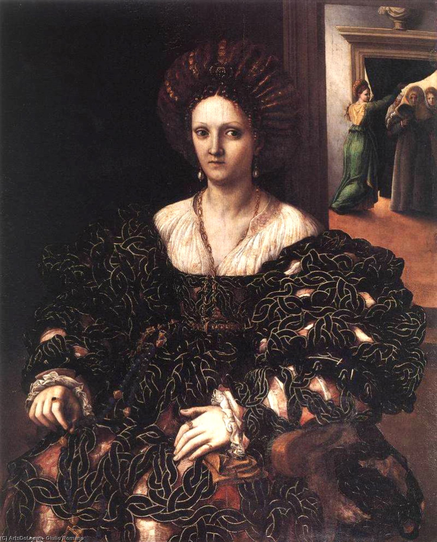Portrait Of A Woman — Giulio Romano