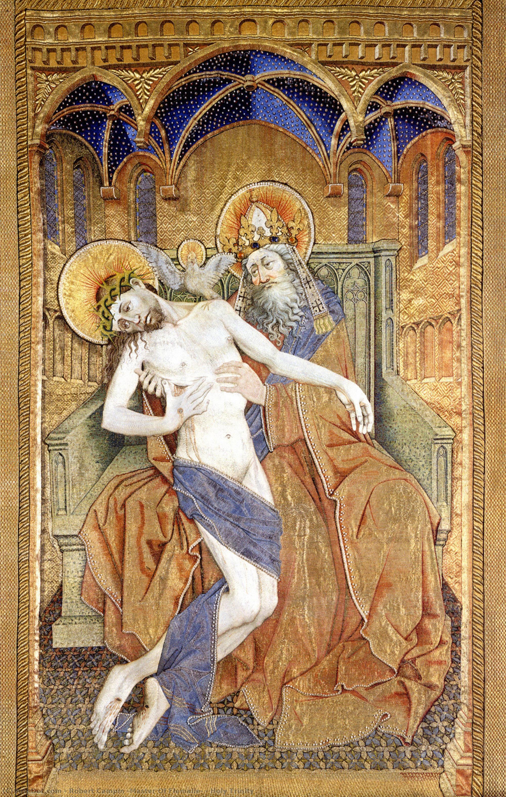 Holy Trinity — Robert Campin (master Of Flemalle)