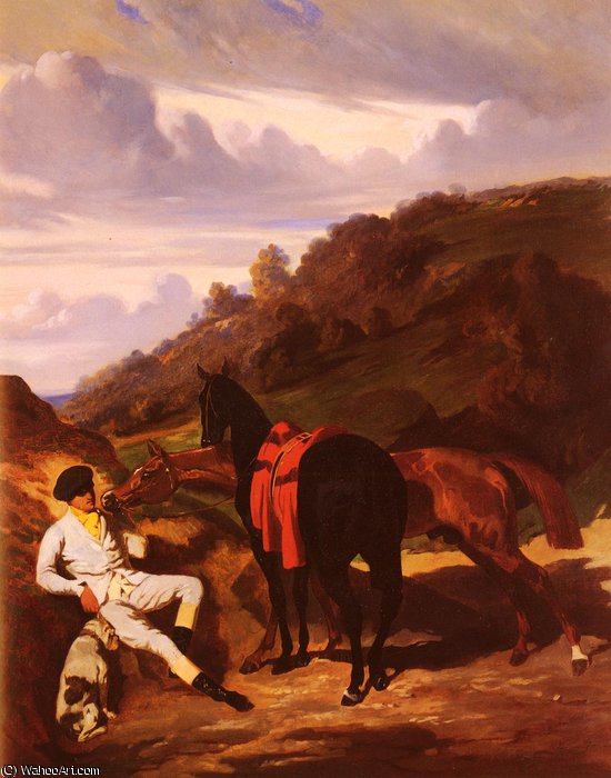 Le Lad Blanc — Alfred De Dreux