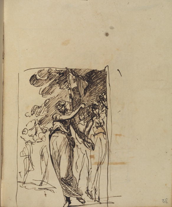 Page From A Sketchbook 78 — George Romney