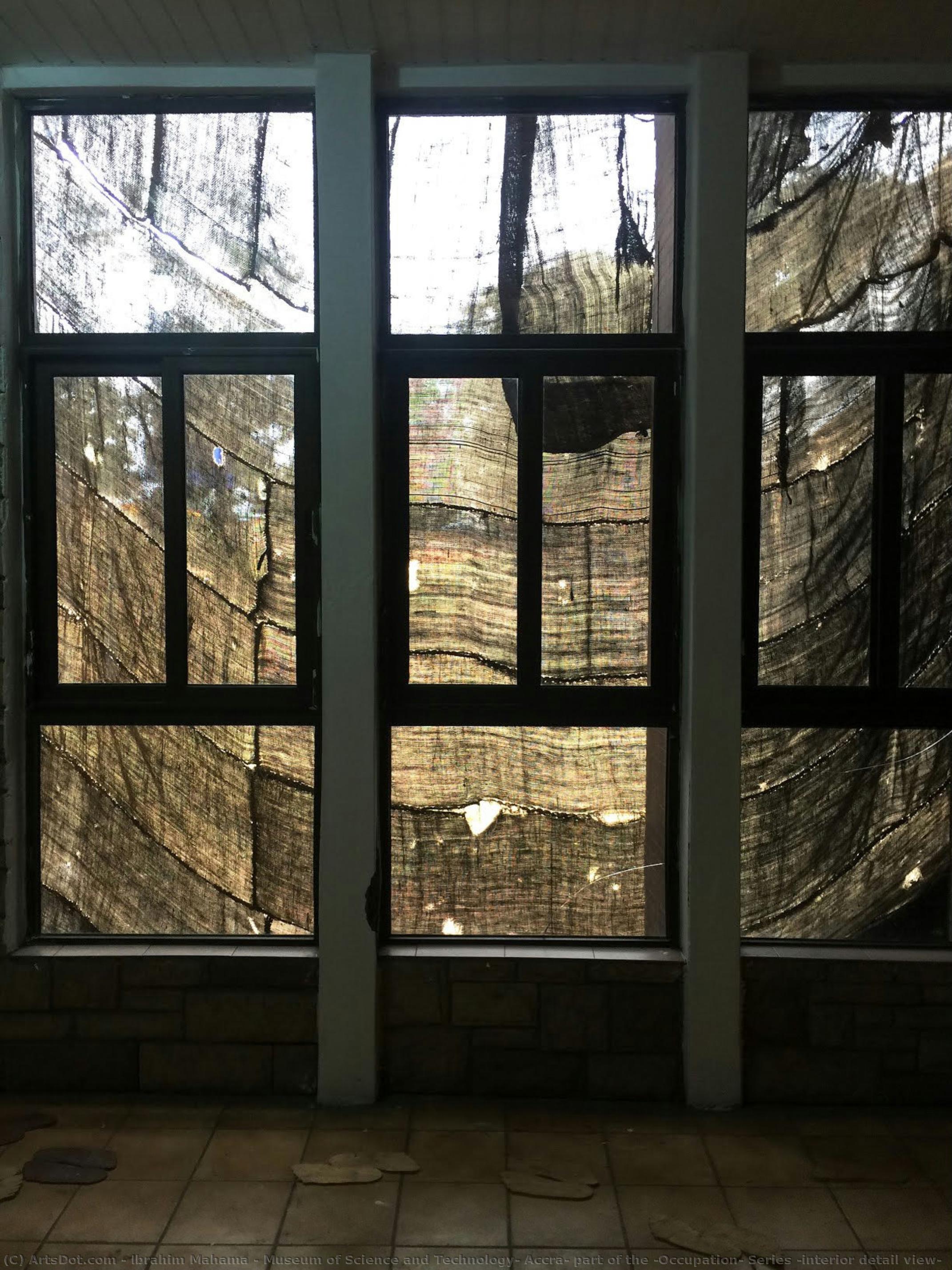 Museum Of Science And Technology, Accra, Part Of The ‘occupation’ Series (interior Detail View) — Ibrahim Mahama