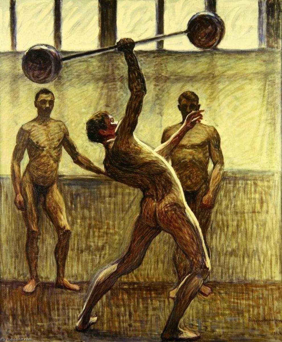 Lifting Weights With One Arm — Eugene Jansson