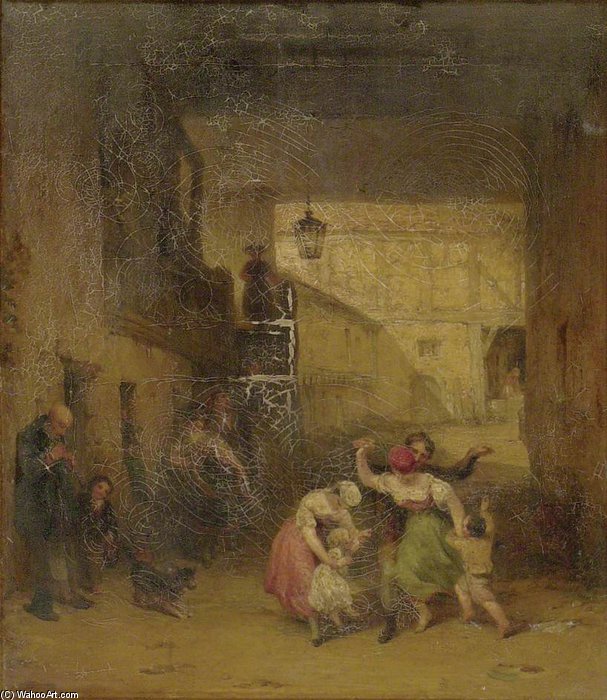 Wollenberg - Entrance To A Courtyard — George Jones