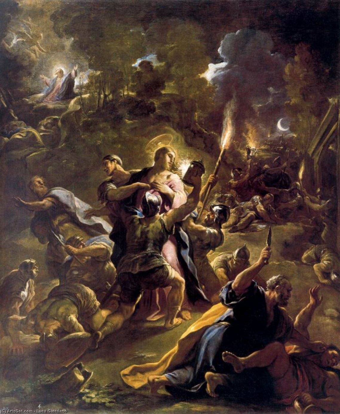 Arrest Of Christ — Luca Giordano