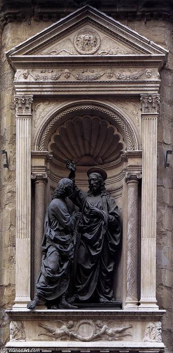 Christ And Doubting Thomas — Andrea Del Verrocchio