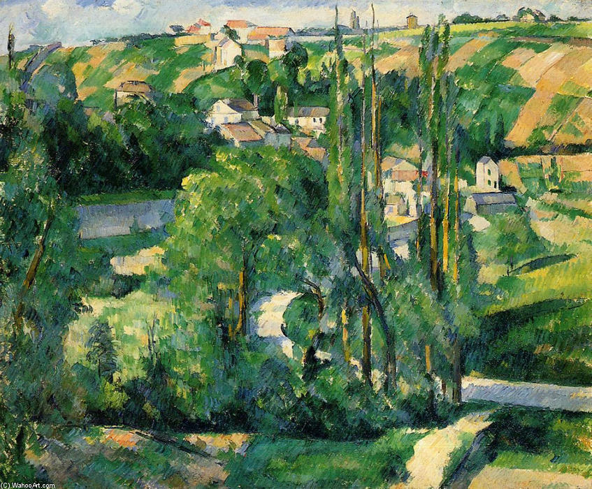 Cote Du Galet, At Pontoise — Paul Cézanne