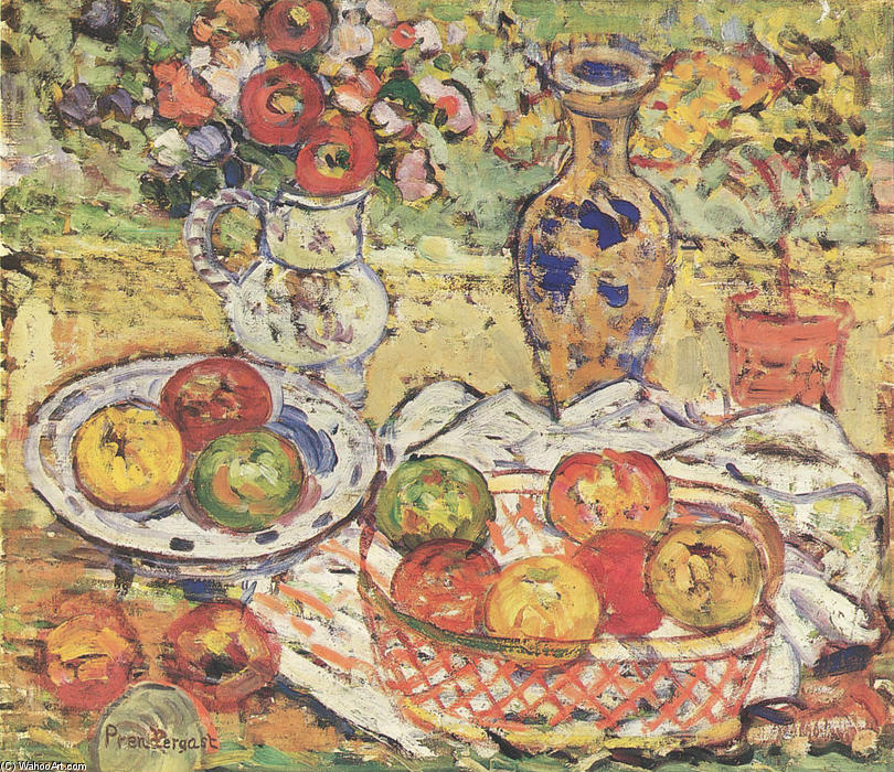 Still Life With Apples — Maurice Brazil Prendergast