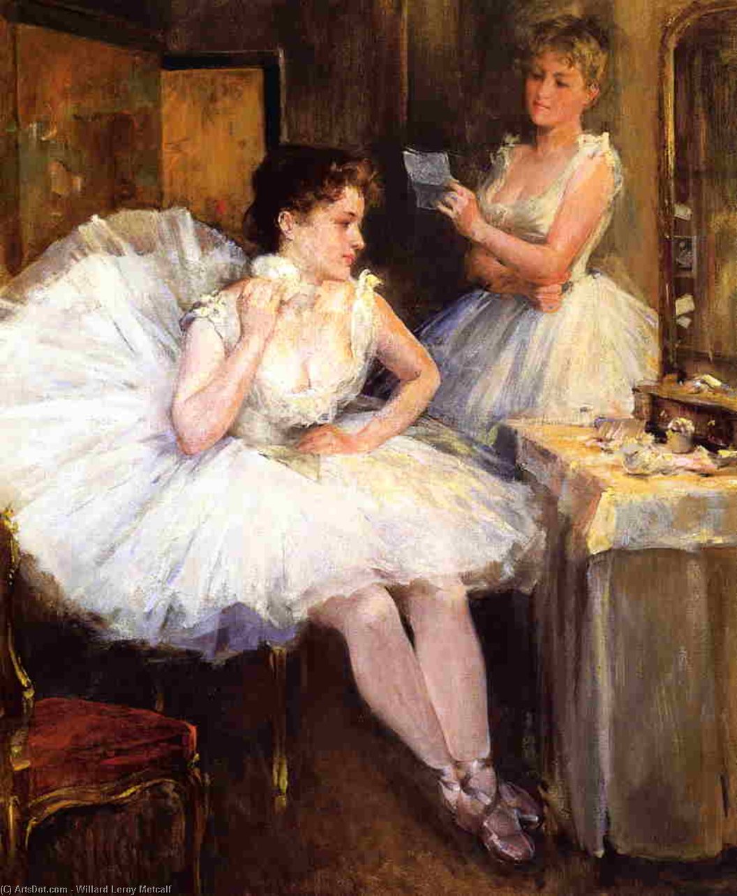 The Ballet Dancers (aka The Dressing Room) — Willard Leroy Metcalf