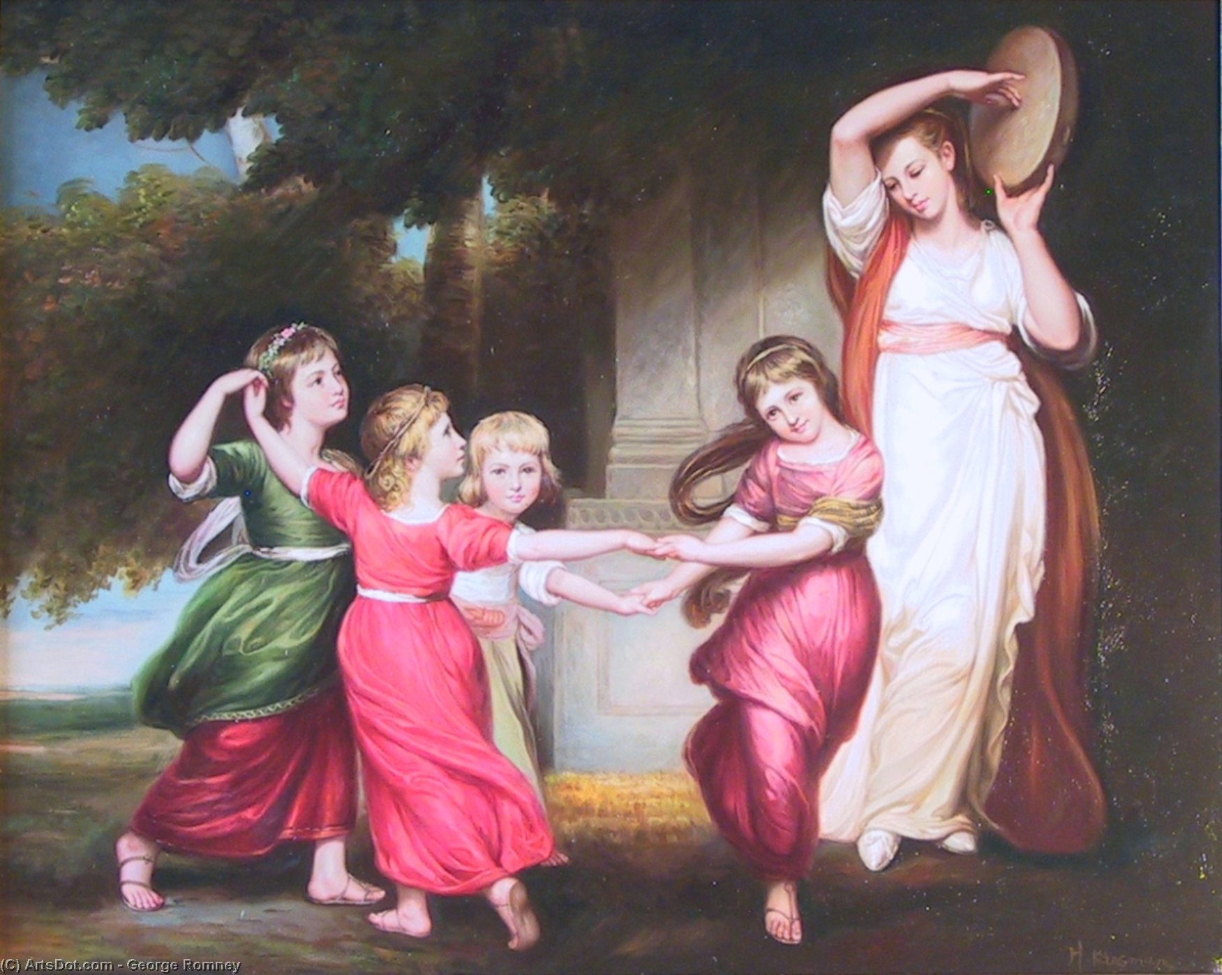 Granville Leveson-gower´s Children — George Romney