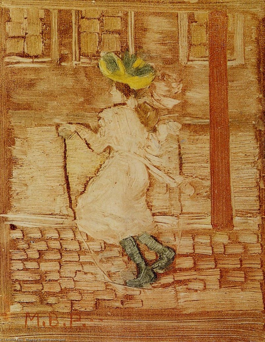 Jumping Rope — Maurice Brazil Prendergast