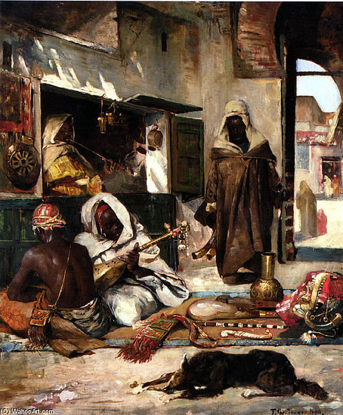 An Arms Merchant In Tangiers — Gyula Tornai