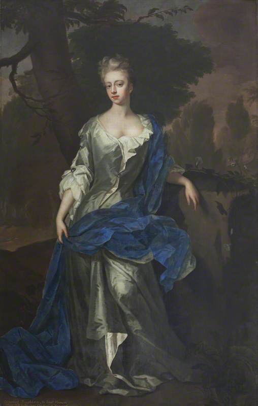 Elisabeth Vernon (1678–1748), Viscountess Harcourt — Michael Dahl