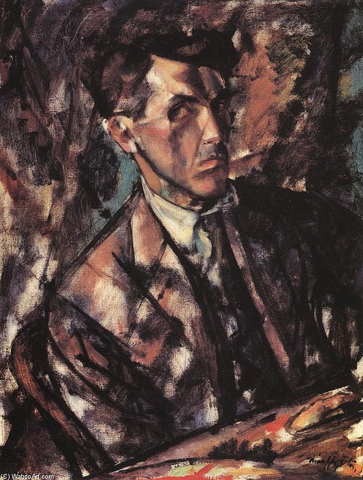 Constructive Self-portrait — Ödön Márffy