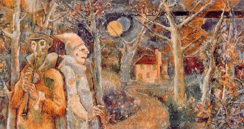 Blue Eclipse — Albert Bloch
