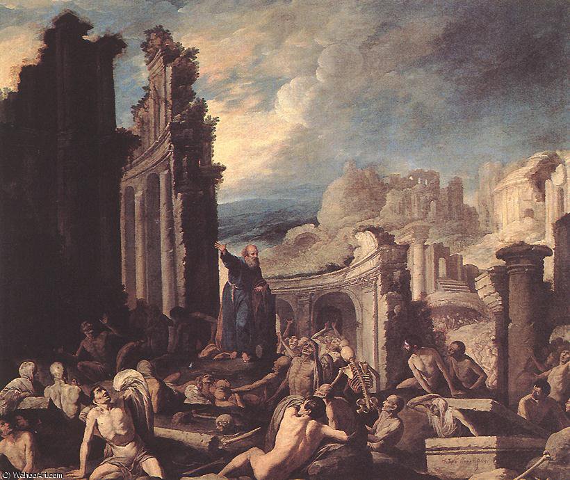 The Vision Of St Ezechiel — Francisco Collantes