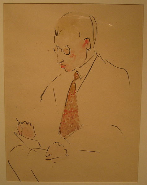 Portrait Of A Fair-haired Young Man — Charles Demuth