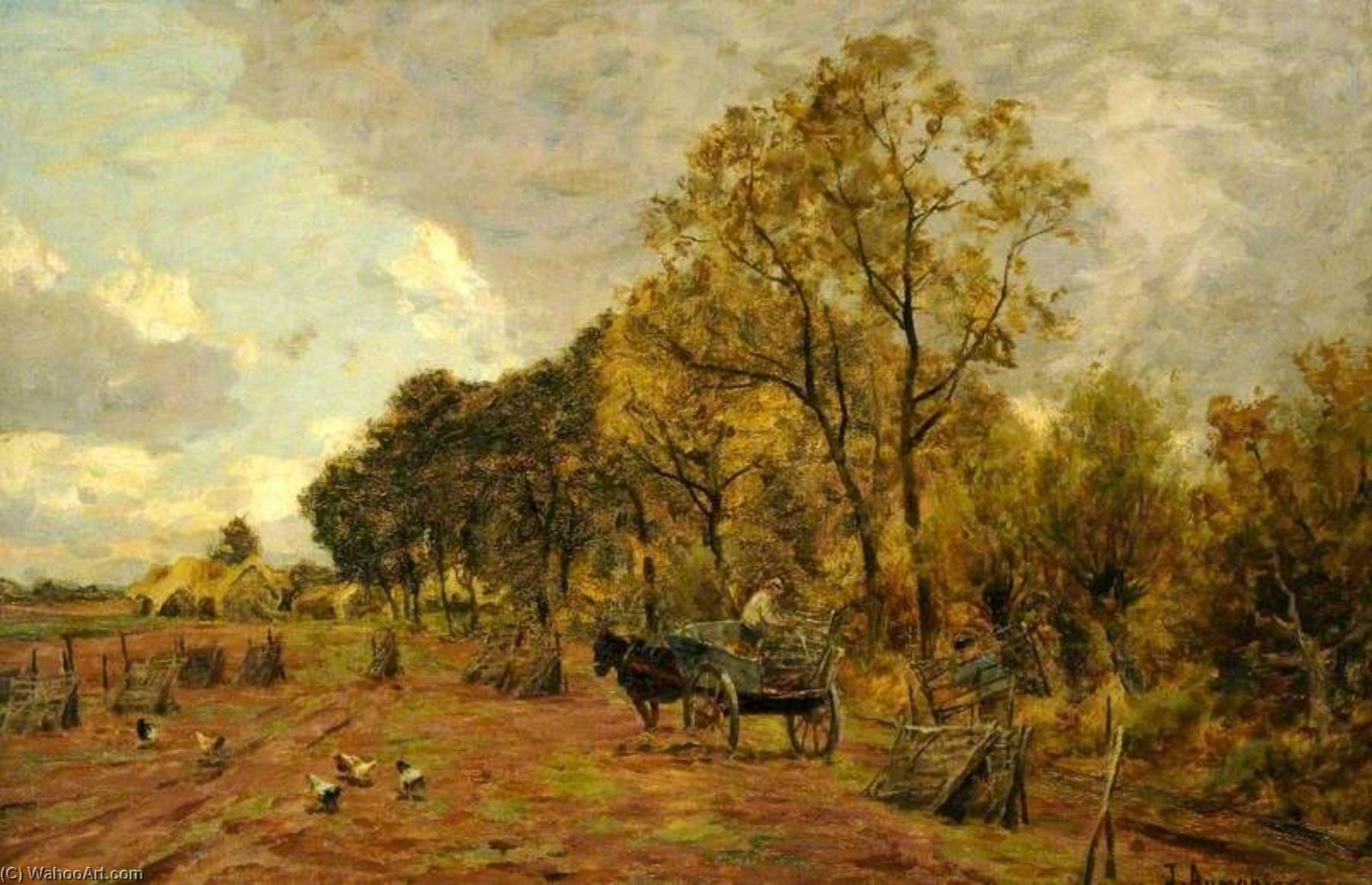 A Cambridgeshire Farm — James Aumonier
