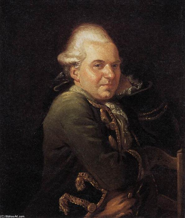 Portrait Of François Buron — Jacques-louis David