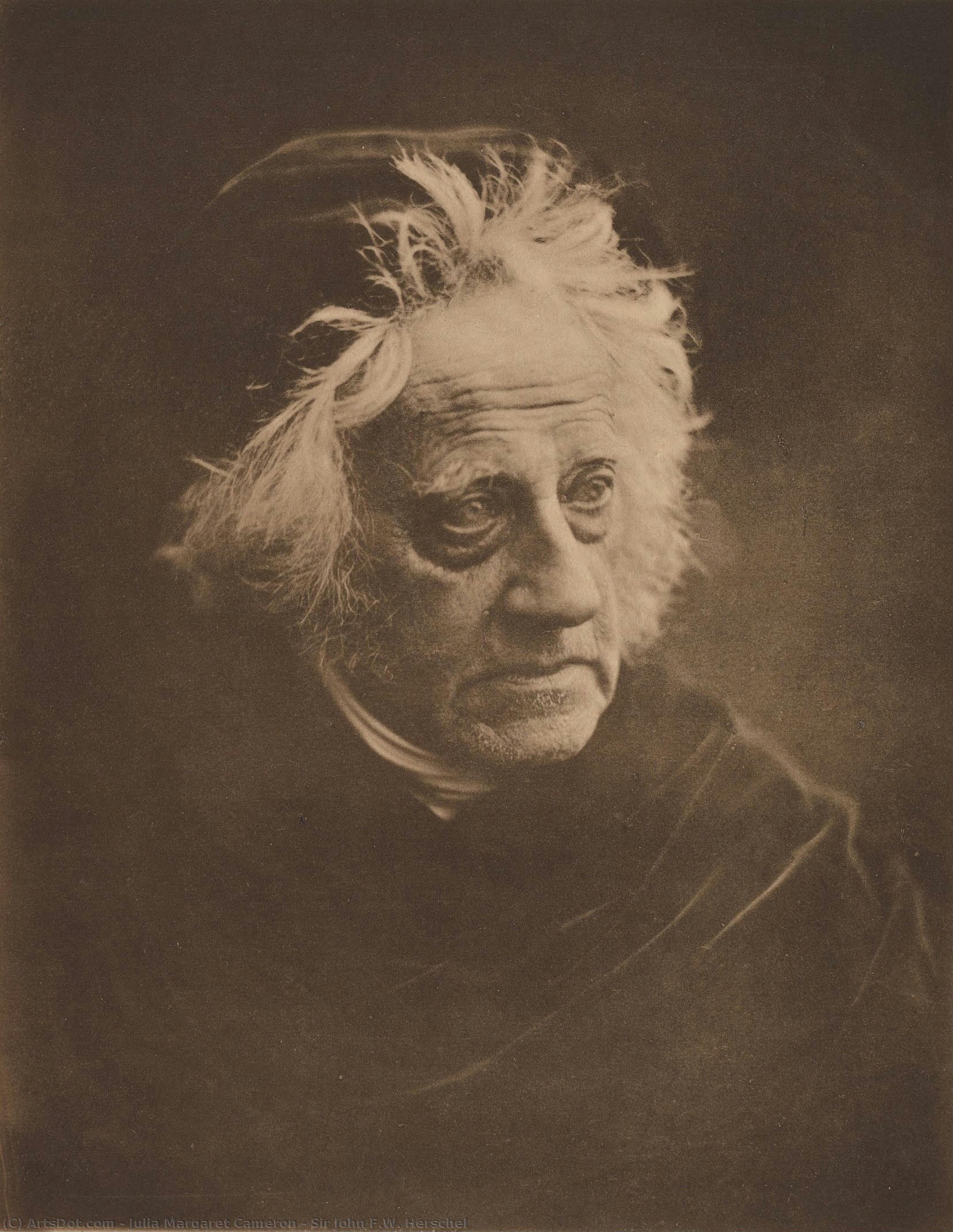 Sir John F.w. Herschel — Julia Margaret Cameron