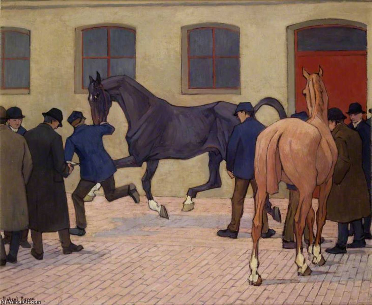 Showing At Tattersalls — Robert Polhill Bevan