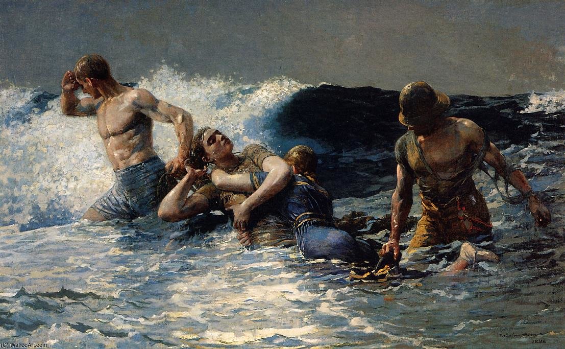 Undertow Winslow Homer — Winslow Homer