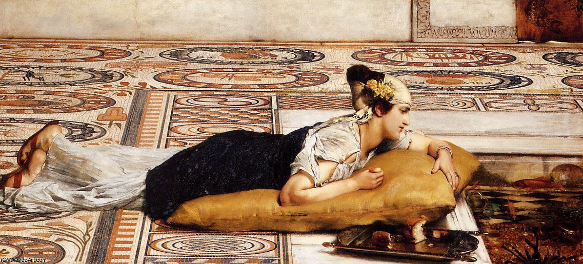 Water Pets — Lourens Alma Tadema
