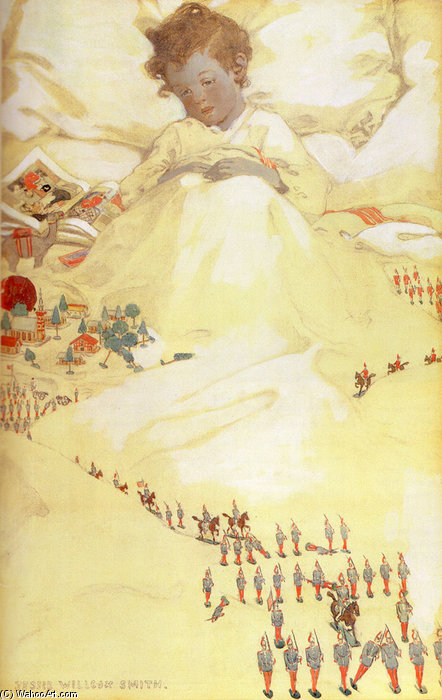 The Land Of Counterpane — Jessie Willcox Smith
