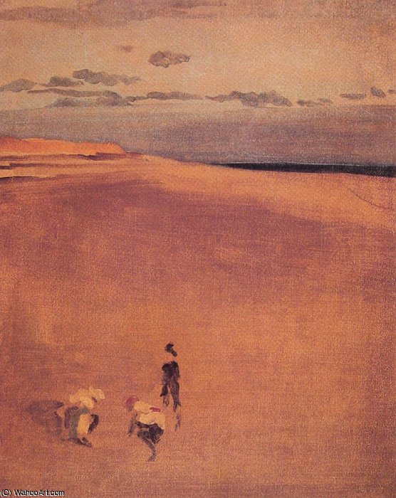 The Beach At Selsey Bill — James Abbott Mcneill Whistler