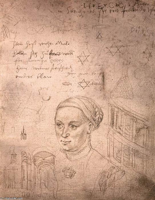 Travel Sketchbook (folio 1r) — Hans Cranach