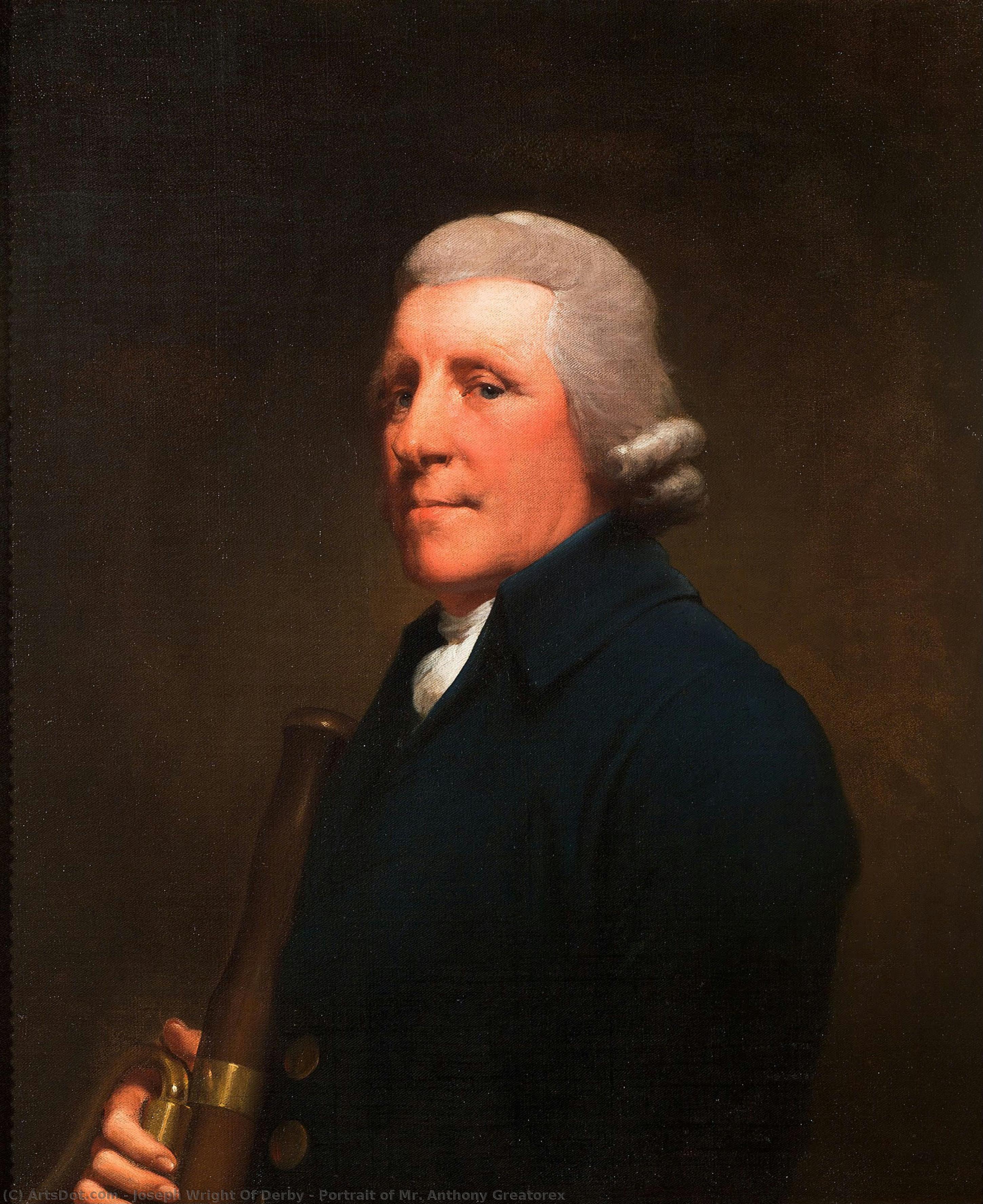Portrait Of Mr. Anthony Greatorex — Joseph Wright Of Derby