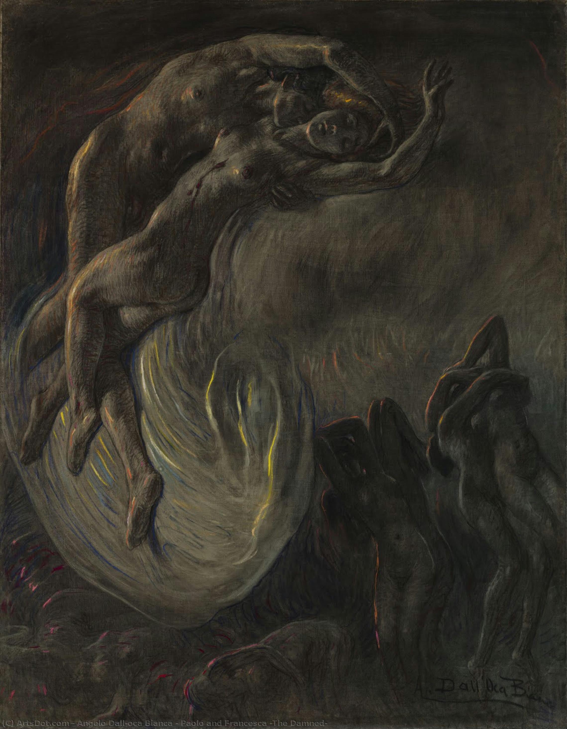 Paolo And Francesca (the Damned) — Angelo Dall'oca Bianca