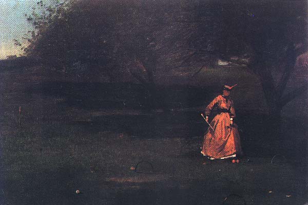 Croquet Players — Winslow Homer