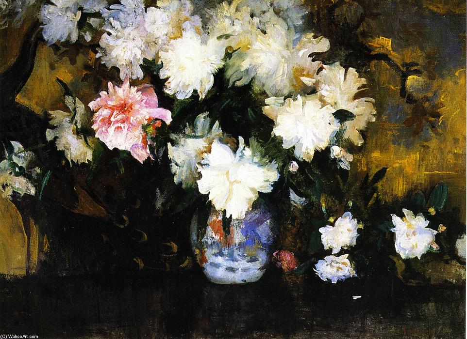 Peonies — Edmund Charles Tarbell