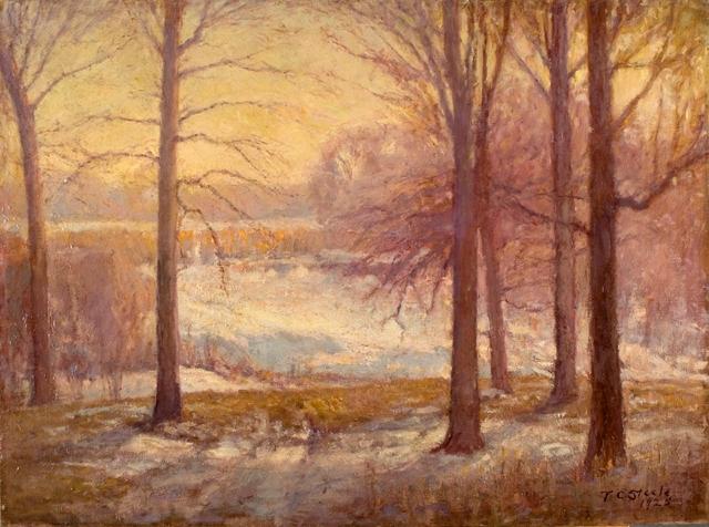 Winter Scene — Theodore Clement Steele