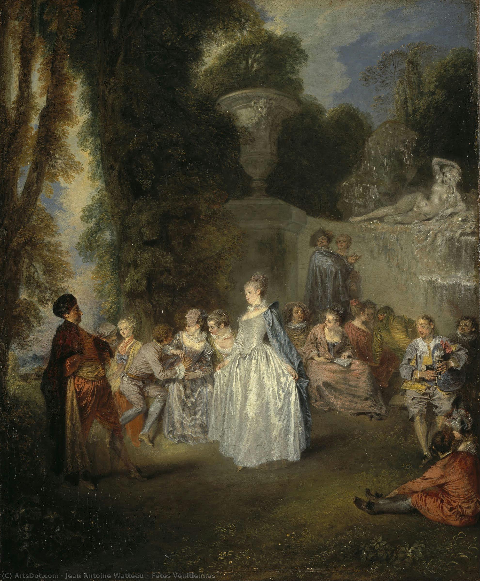 Fetes Venitiennes — Jean-antoine Watteau