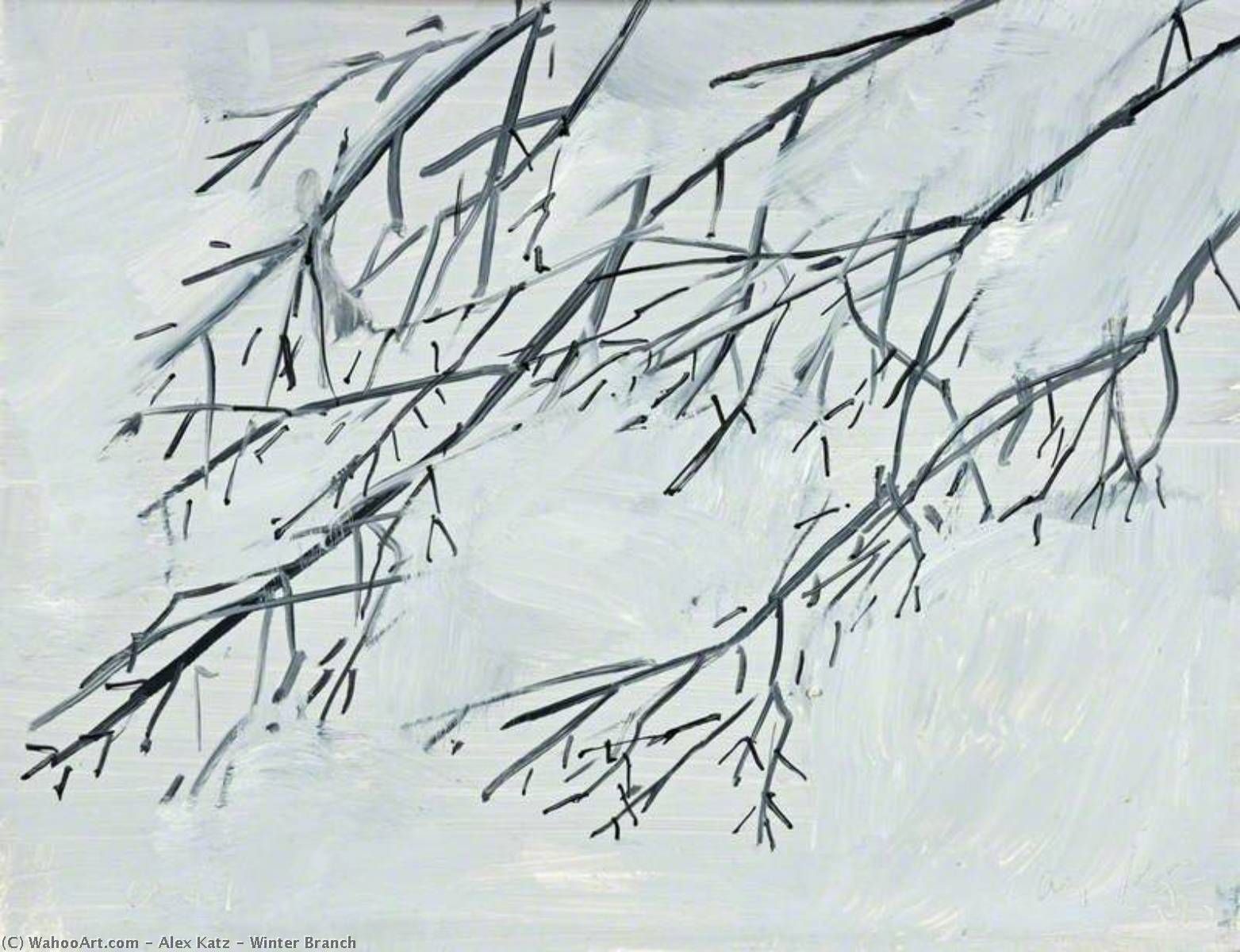 Winter Branch — Alex Katz