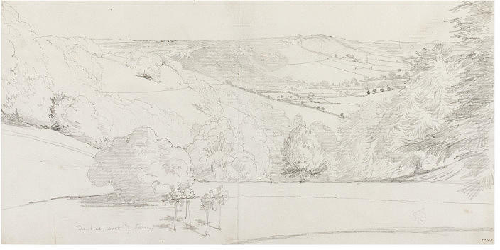 Paisaje, Surrey — Daniel Maclise