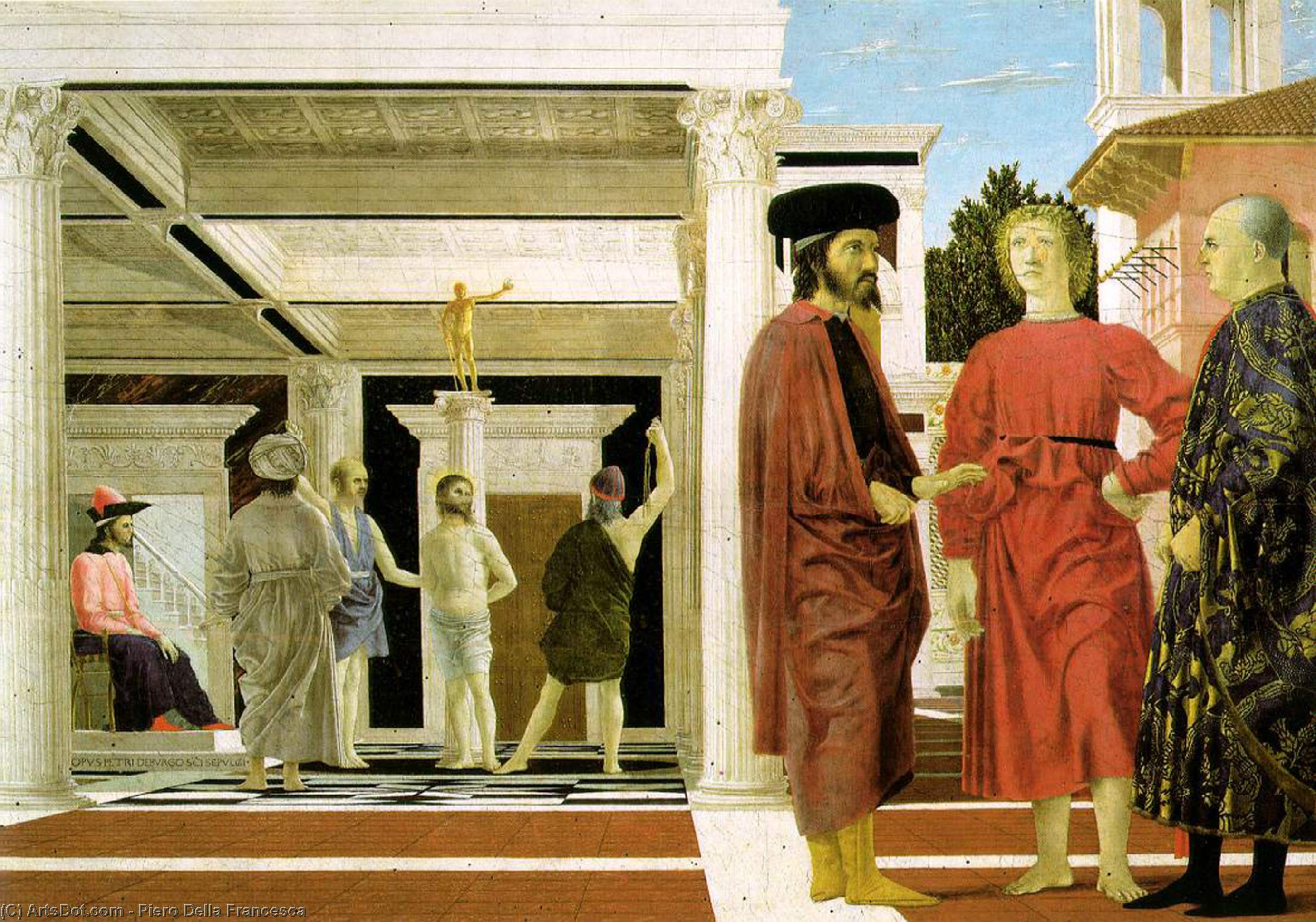 La Flagelacion — Piero Della Francesca